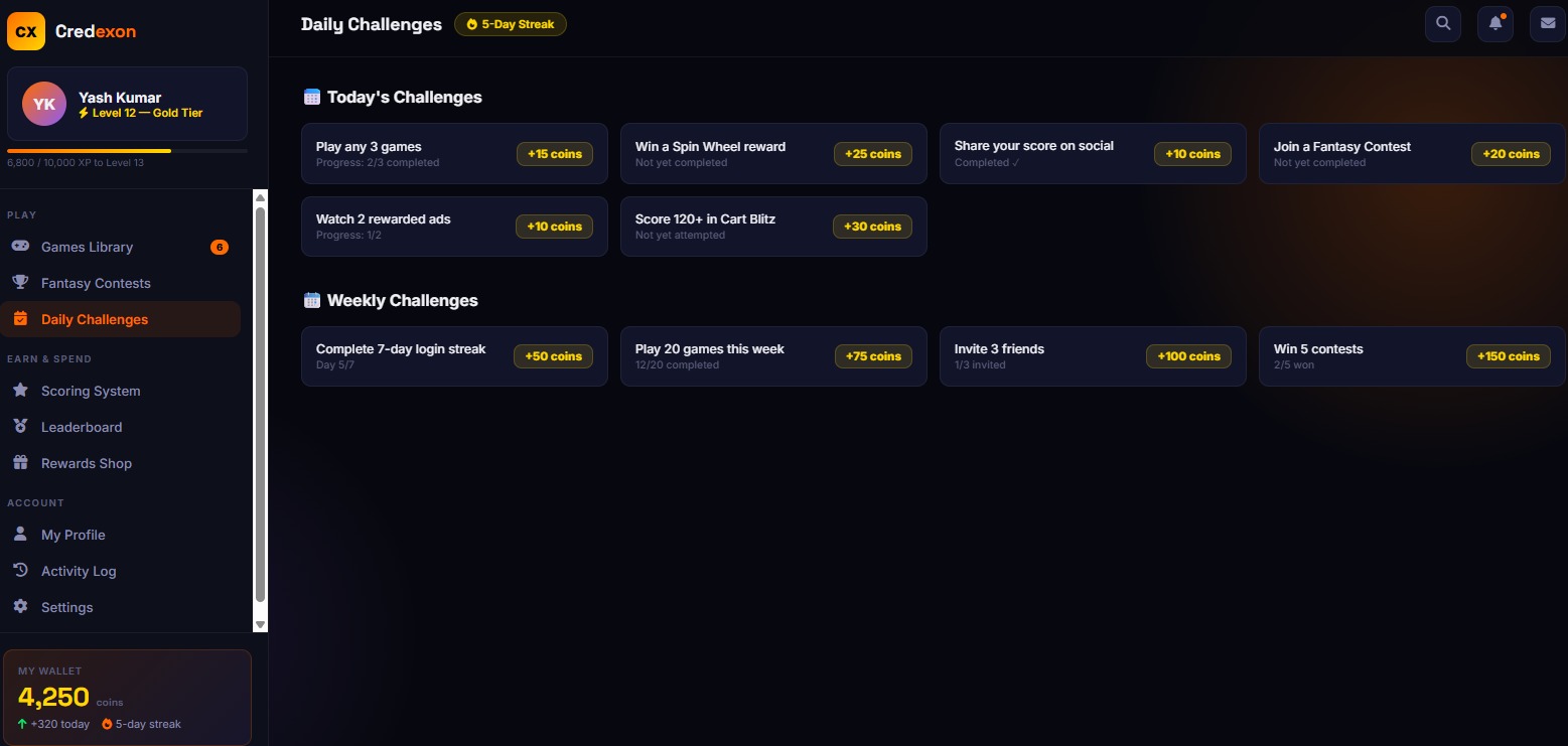Mini game screenshot 2